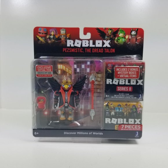 ROBLOX: PEZSMISTIC, THE DREAD TALON ACTION FIGURE! NEW! (SERIES 8) JAZWARES - Picture 4 of 12